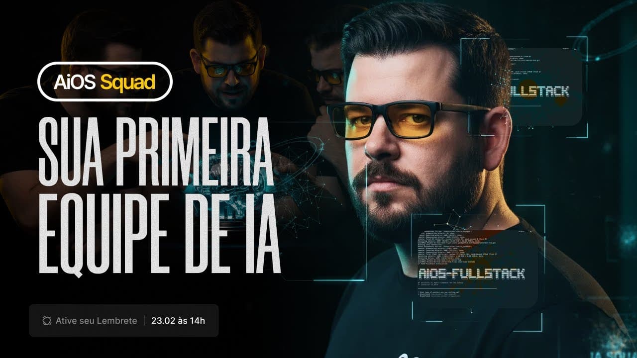 AIOS Squad: Guia Completo para a Sua Primeira Equipe de IAs
